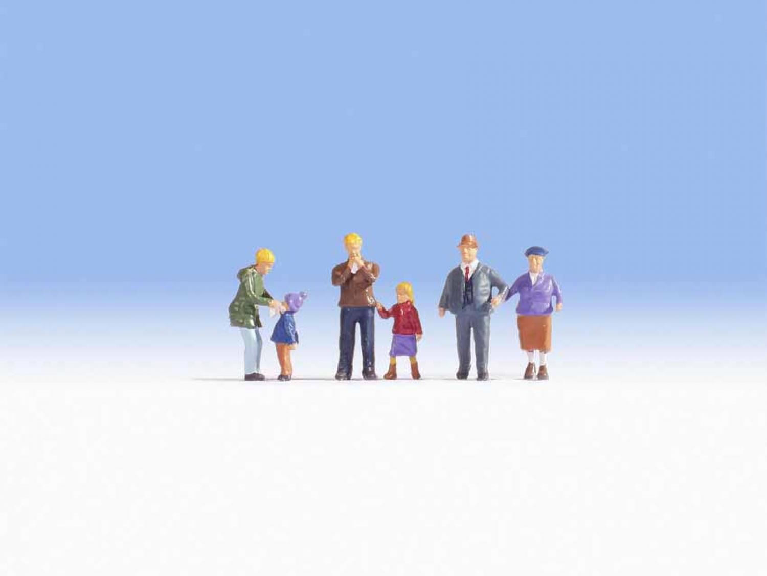Noch 15930 H0 Familie Meier im Winter