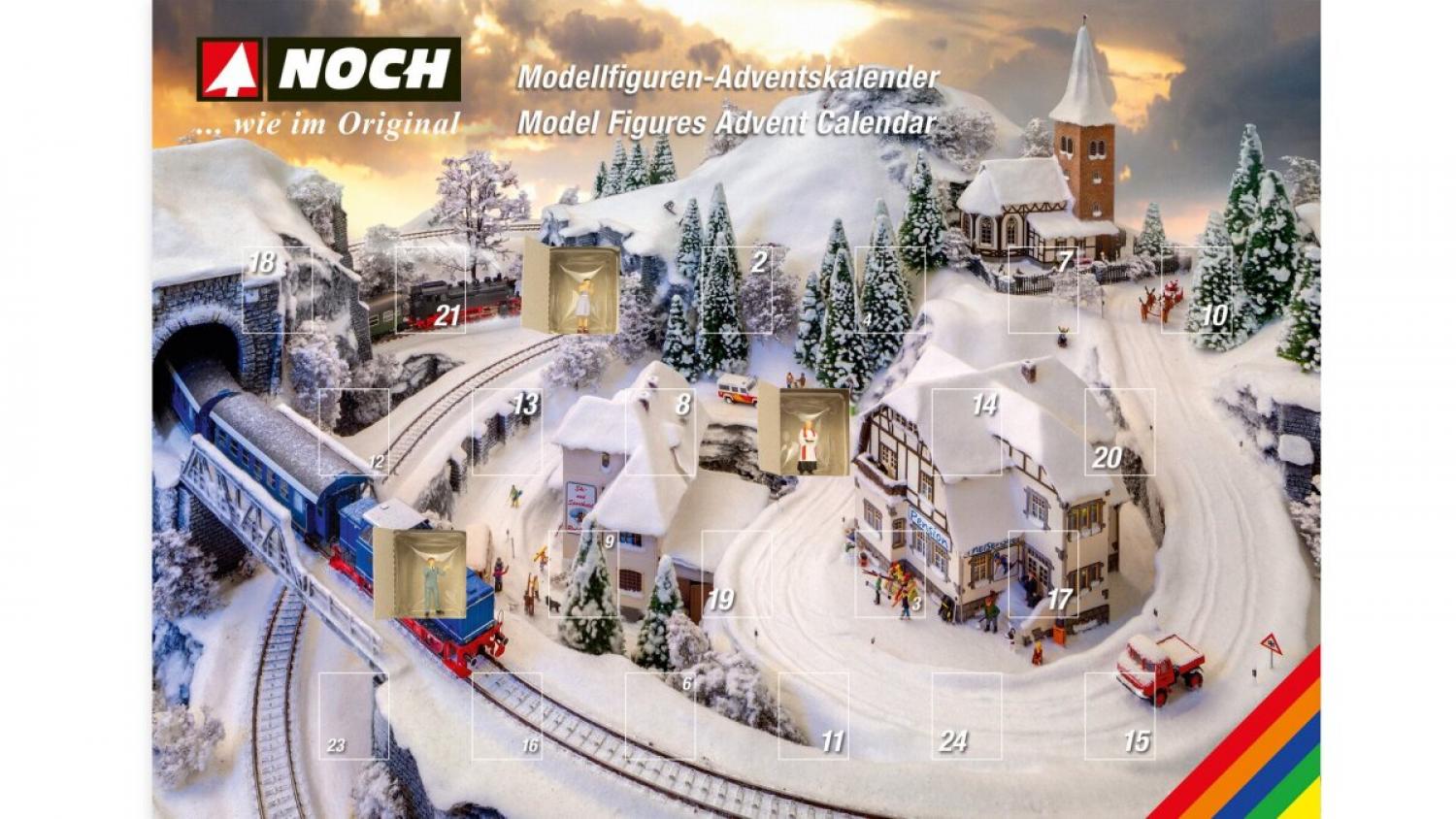 Noch 36997 Figuren-Adventskalender (25 Figuren)