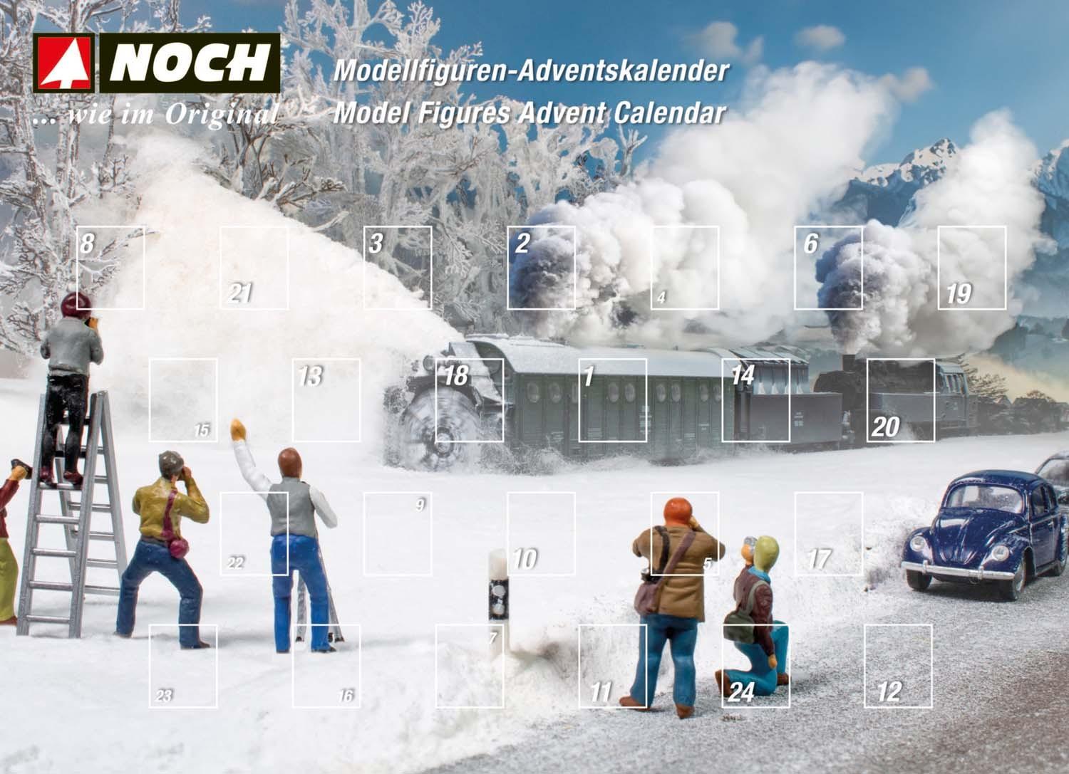 Noch 15998 H0 Figuren-Adventskalender