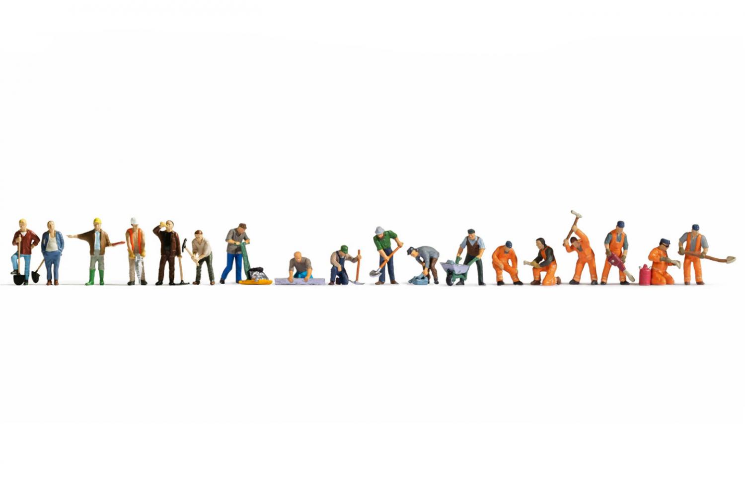 Noch 16111 XL-Set „Bei der Arbeit“ 18 Figuren