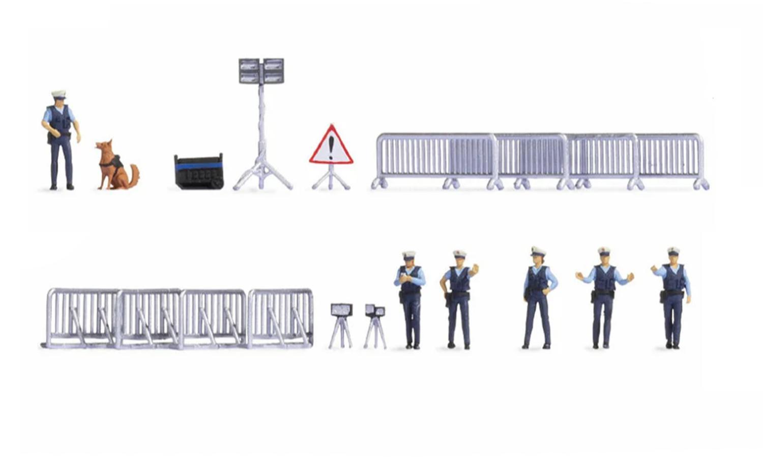 Noch 16260 Figuren-Set “Polizeieinsatz” H0