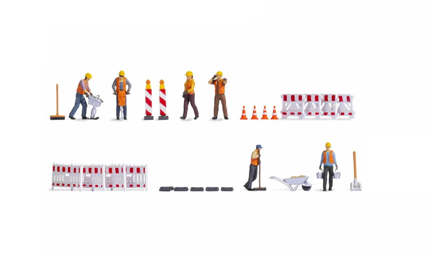 Noch 16262 Figuren-Set “Straßenarbeiten” H0