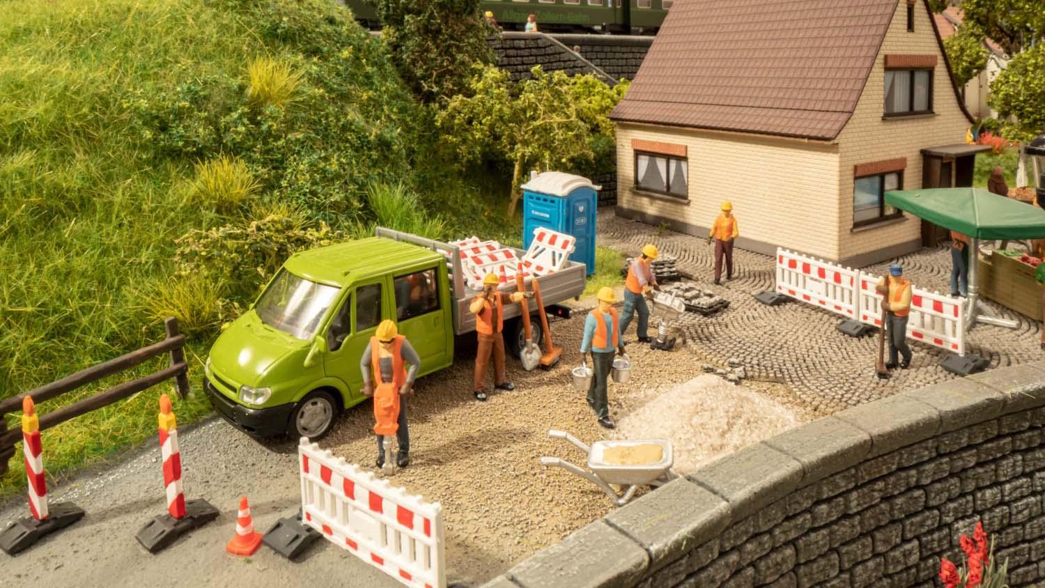 Noch 16262 Figuren-Set “Straßenarbeiten” H0