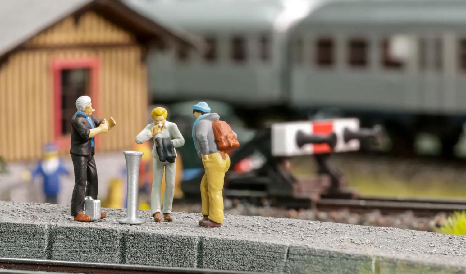 NOCH 16604 H0 Funny Scenes "Raucherpause"