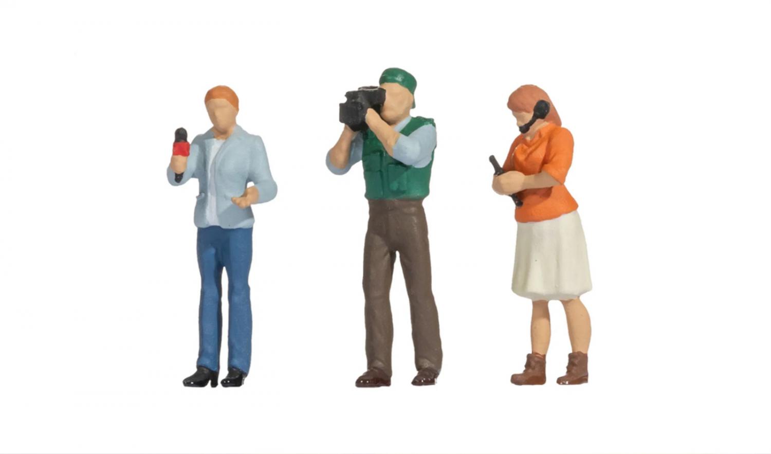 NOCH 16605 H0 Funny Scenes "Reporter-Team"