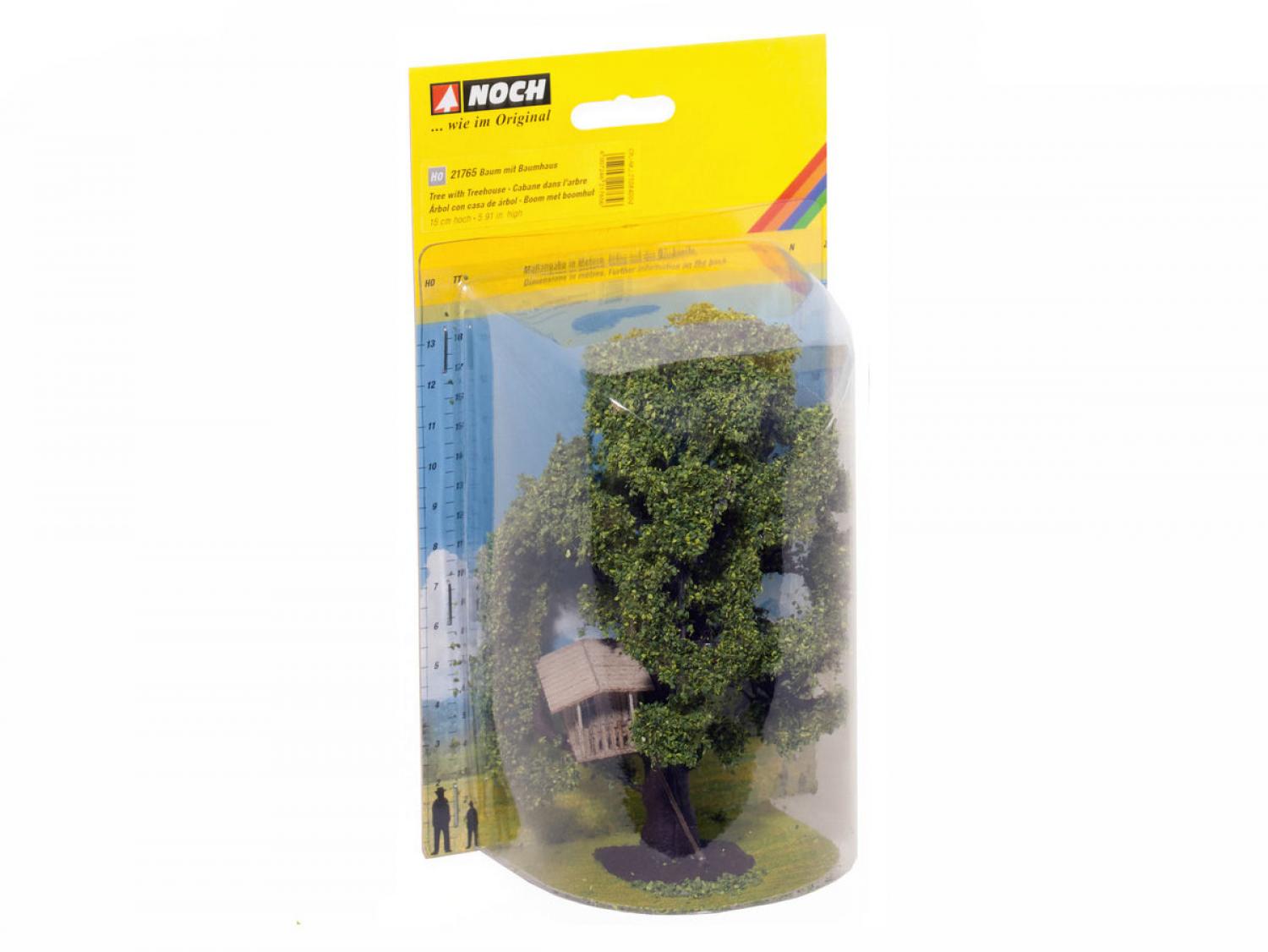 Noch 21765 H0 Baum mit Baumhaus 15 cm hoch