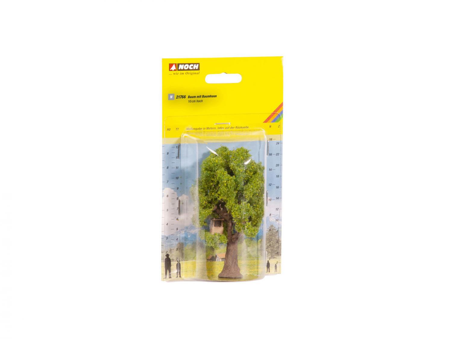 Noch 21766 N Baum mit Baumhaus 10 cm hoch