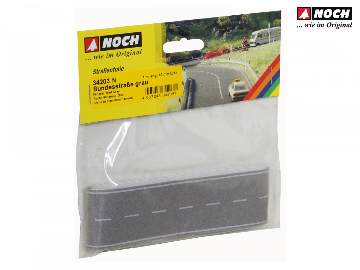 Noch 34203 N Bundesstraße grau, 100 x 4 cm