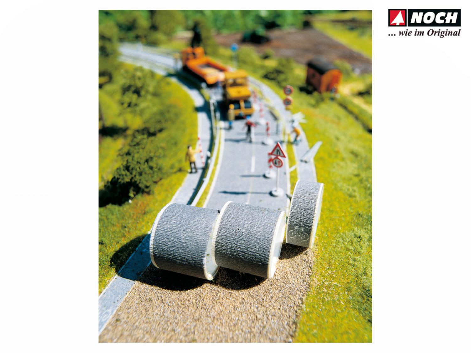 Noch 48470 TT Bundesstraße grau, 100 x 4,8 cm