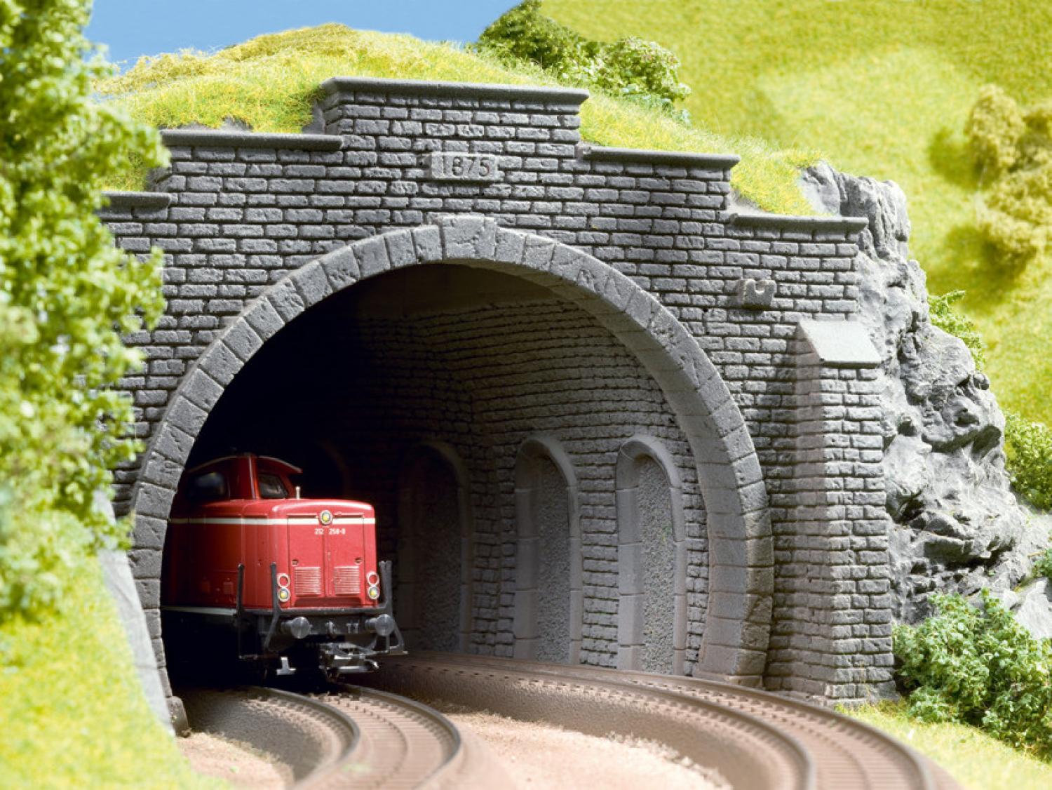 Noch 58031 H0 Tunnel-Innenwand, gebogen 2 Stück