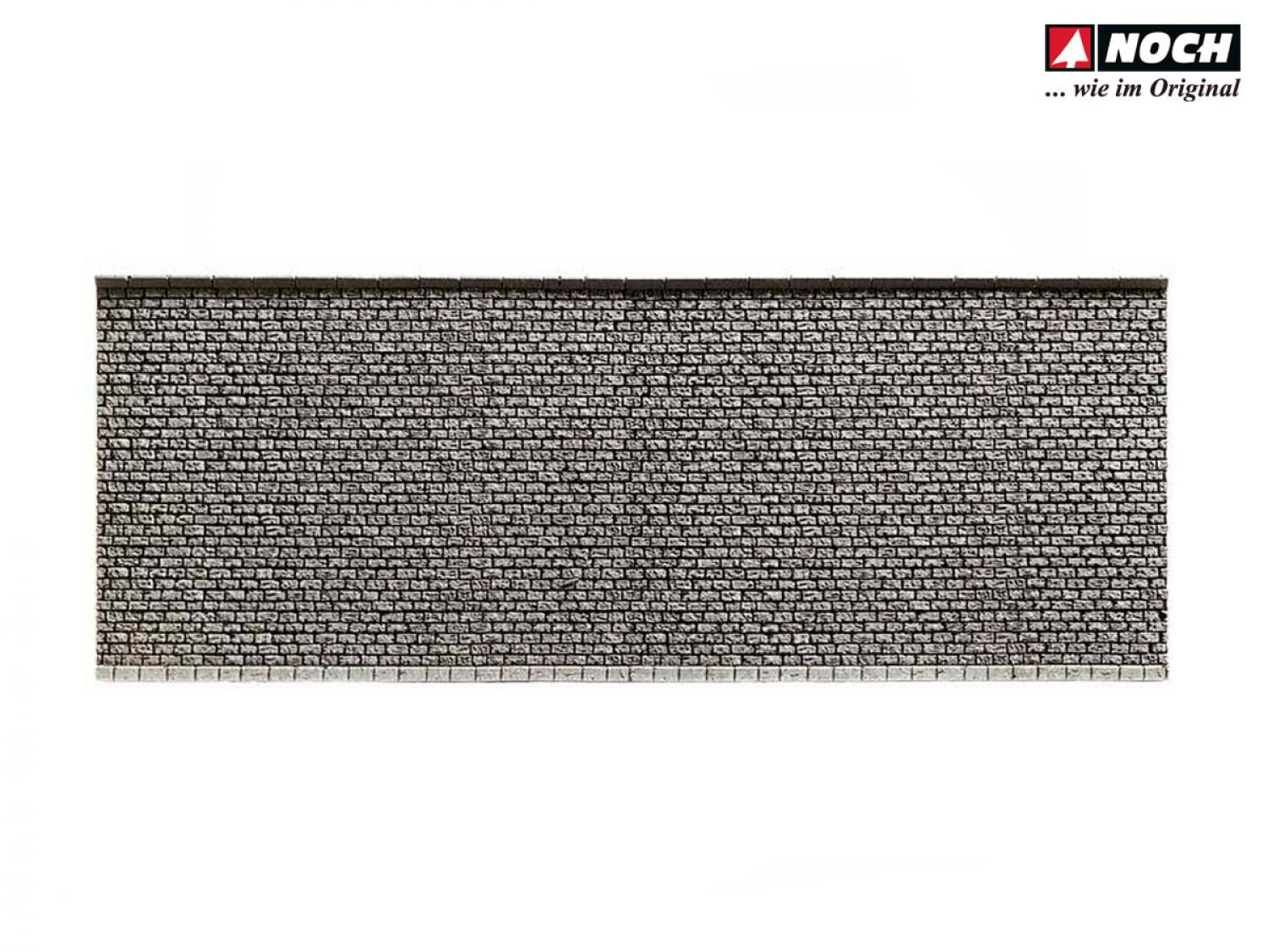 Noch 58054 H0 Mauer 33,4 x 12,5 cm