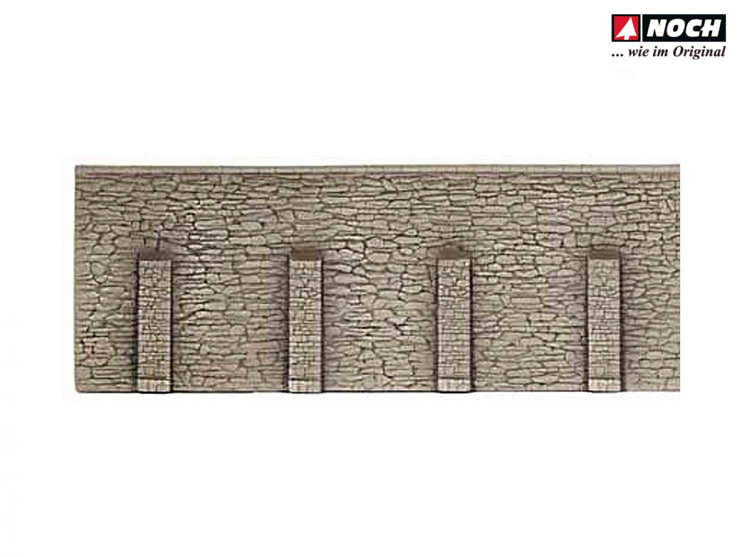 Noch 58066 H0 Stützmauer 33 x 12,5 cm