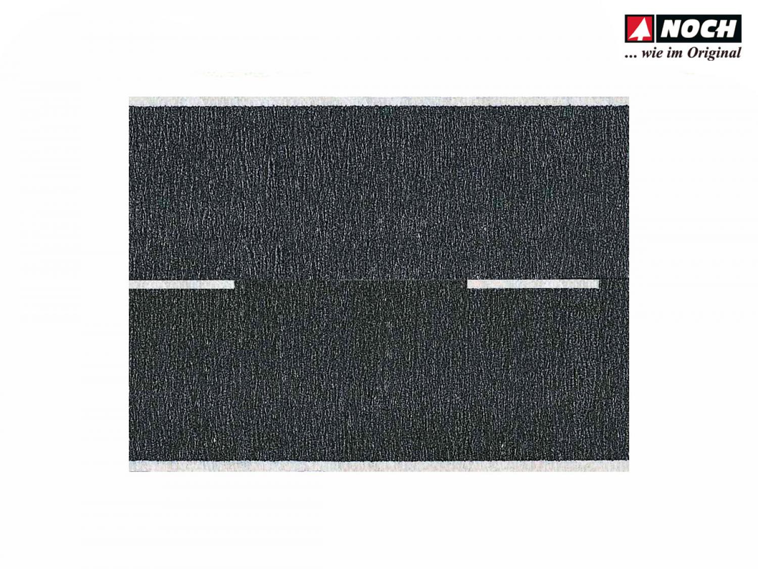 Noch 60410 H0 Teerstraße schwarz, 100 x 4,8 cm