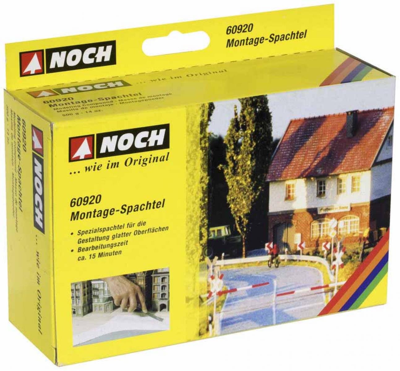 Noch 60920 Montage-Spachtel  weiß, glatt, 500 g