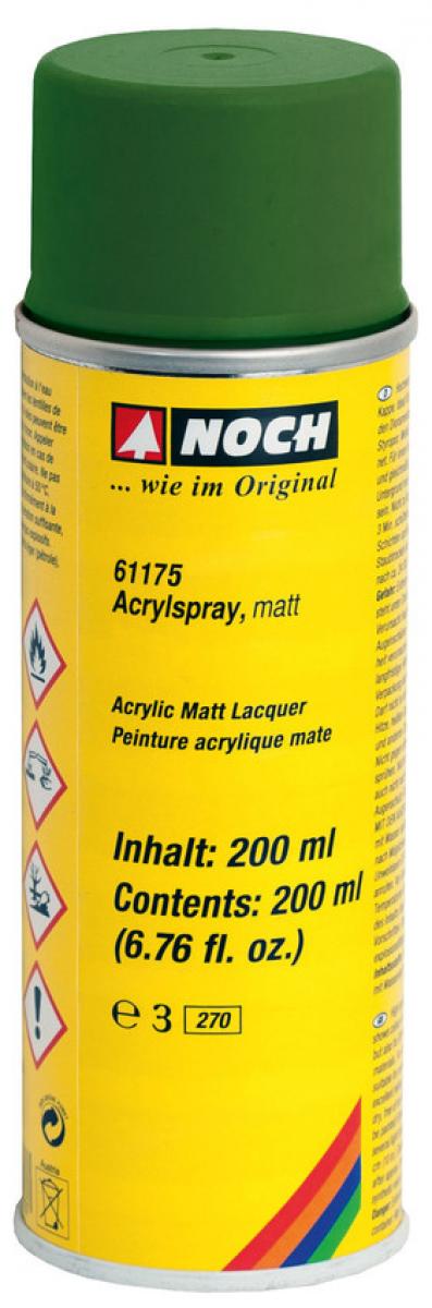 Noch 61175 Acrylspray, matt, dunkelgrün 200 ml