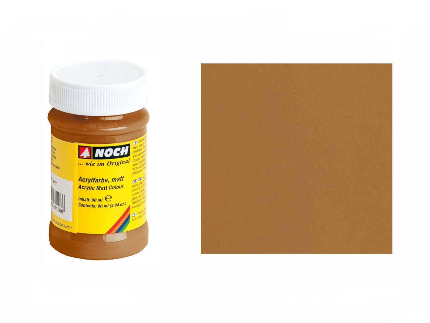 Noch 61192 Acrylfarbe, matt, ocker