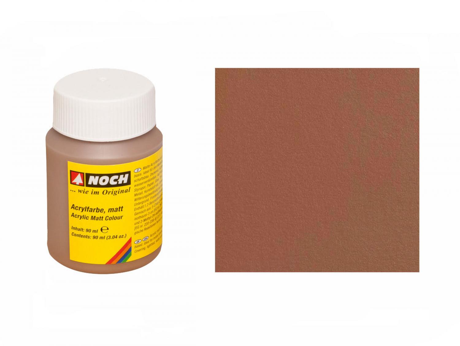 Noch 61193 Acrylfarbe, matt, braun