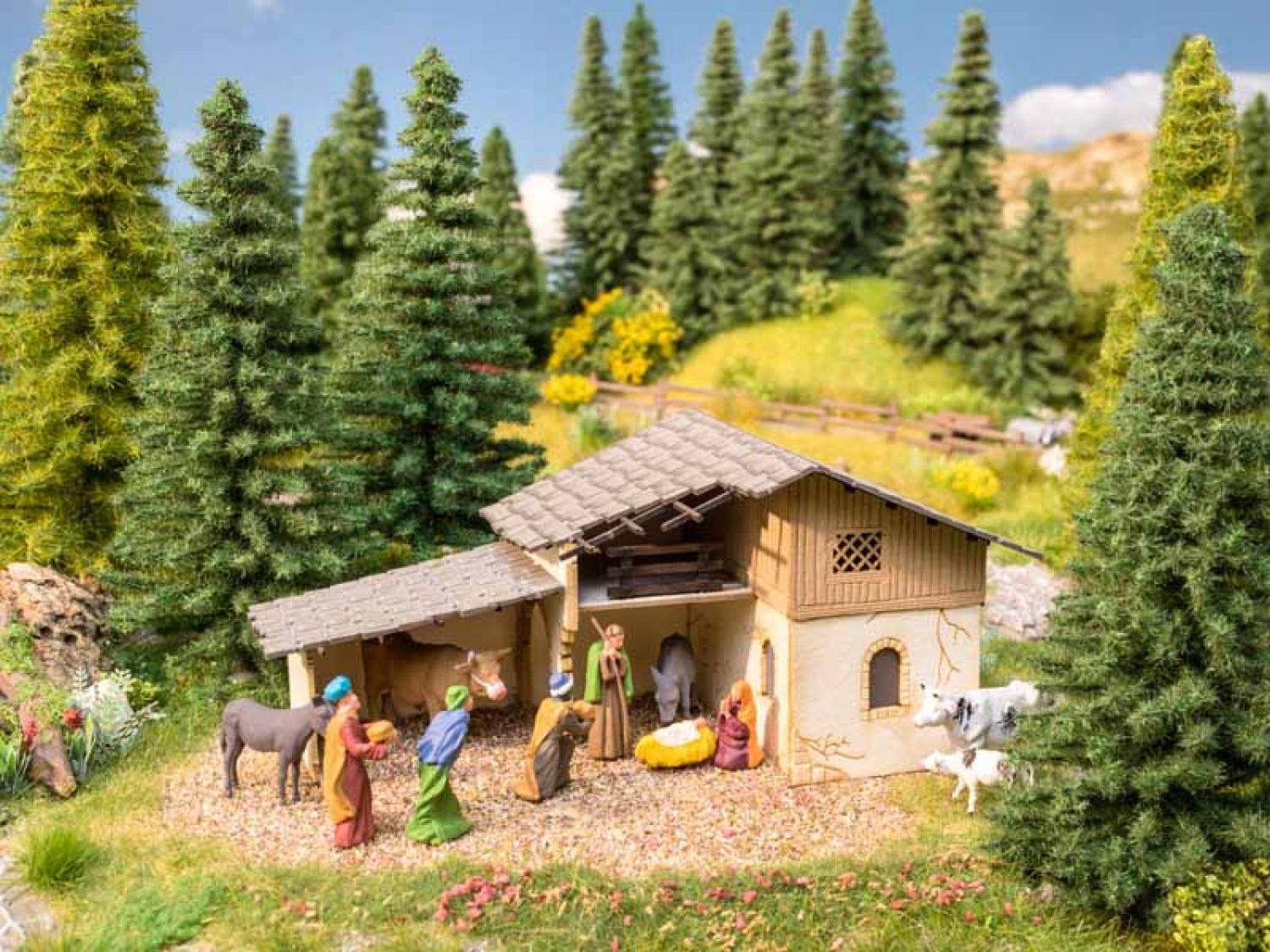 Noch 65620 H0 Themen-Set “Weihnachtskrippe”