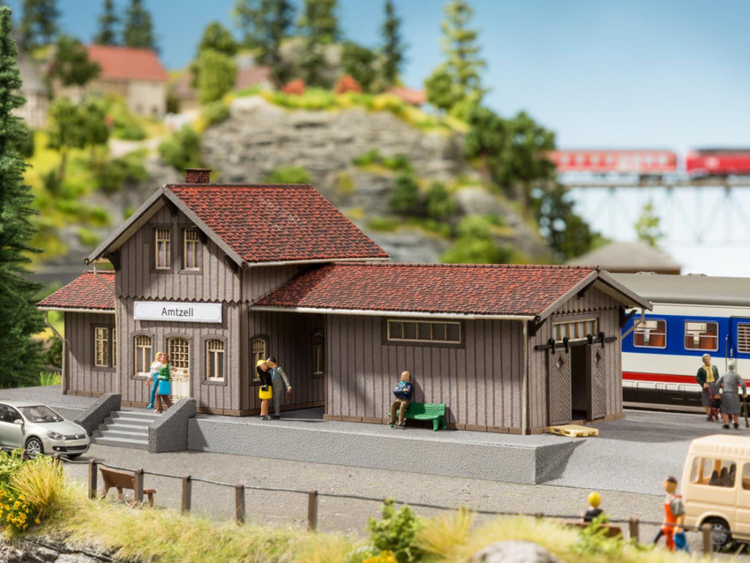 Noch 66001 H0 Haltepunkt “Amtzell”