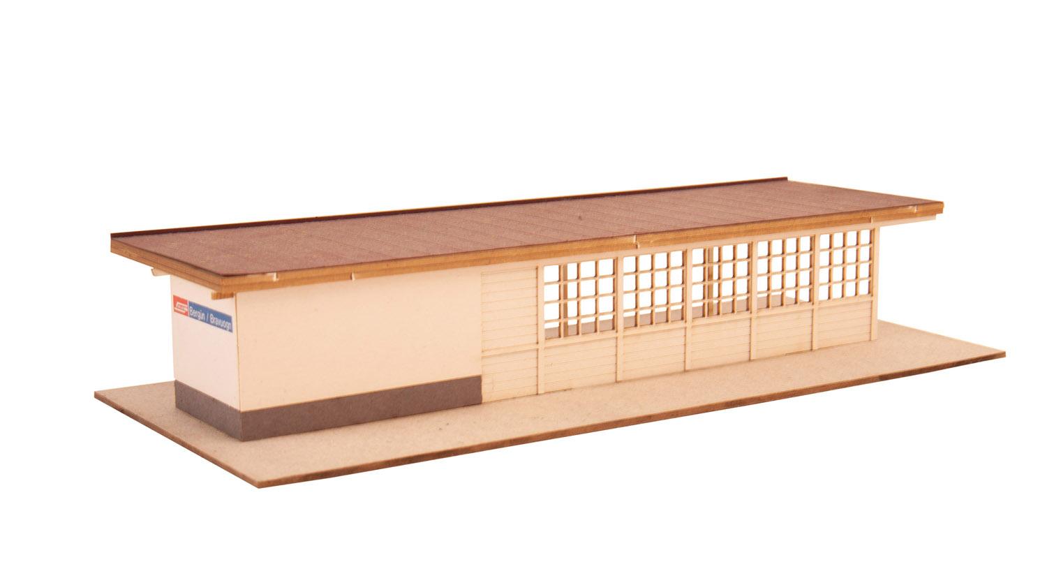 Noch 66005 H0 Bahnhof „Bergün“ Laser-Cut