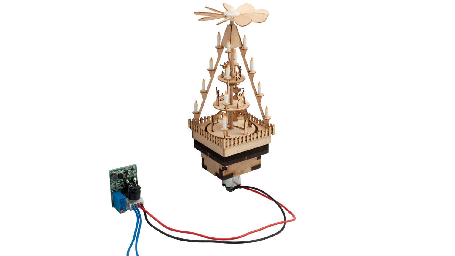 Noch 66413 micro-motion Weihnachts-Pyramide (H0)