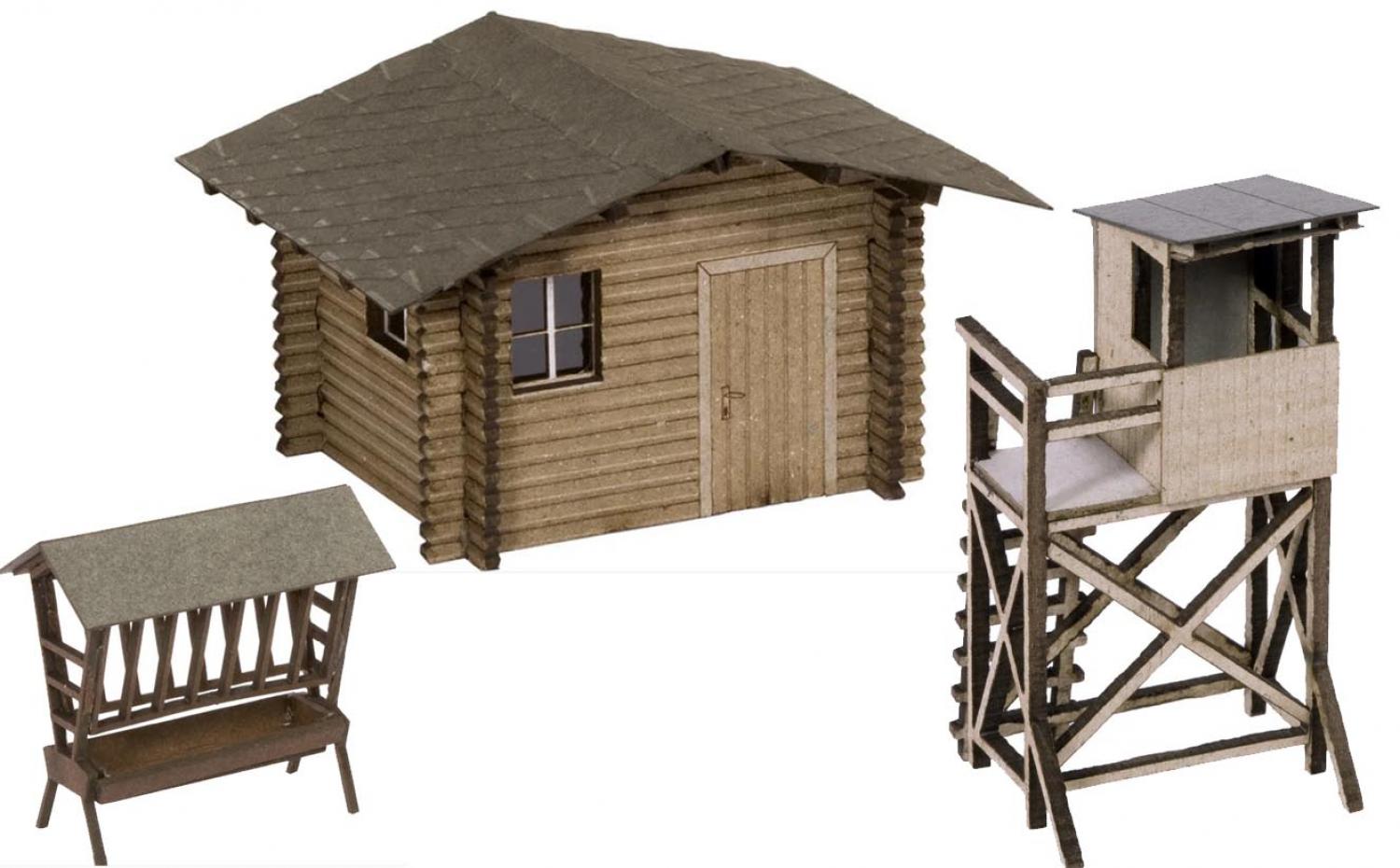 Noch 66806 H0 Laser-Cut Deko-Set "Im Wald"