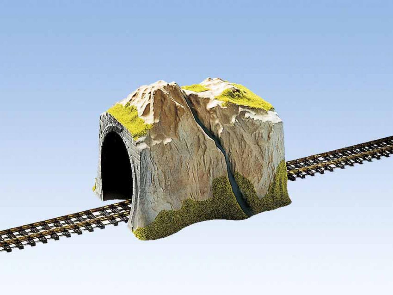 NOCH 67660 Tunnel, 1-gleisig, gerade, 38 x 32 cm
