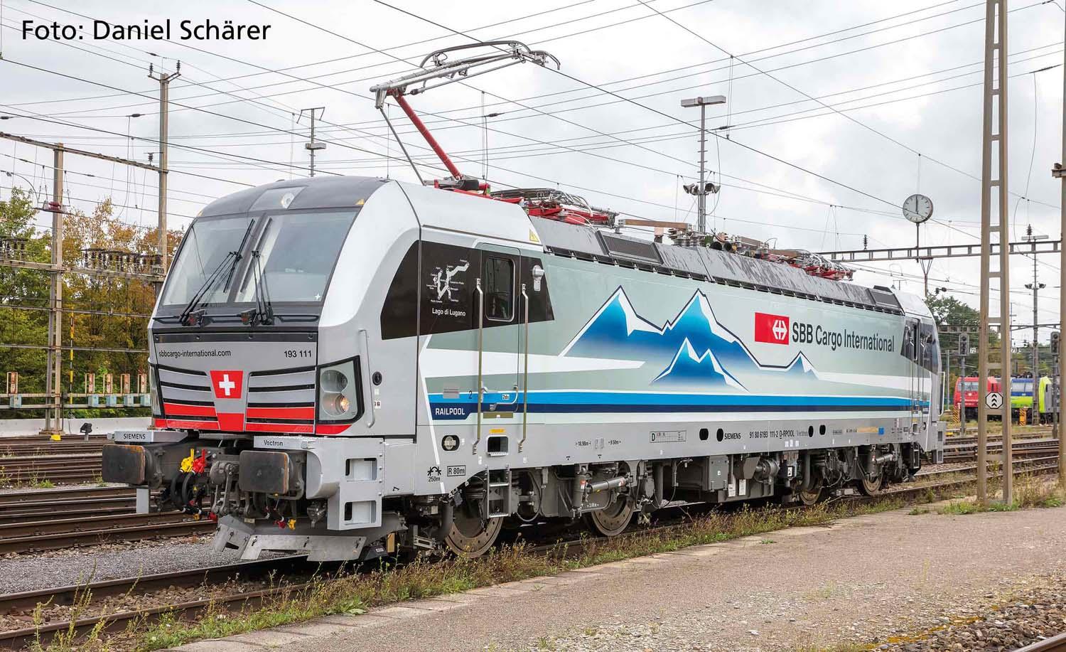 PIKO 21647 ~E-Lok BR 193 Lago di Lugano SBB (AC/mfx/Sound)