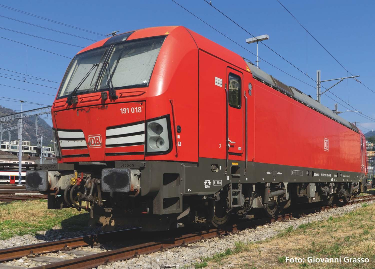 PIKO 21683 ~E-Lok/Sound BR 191 DB Italia (AC/mfx/Sound)