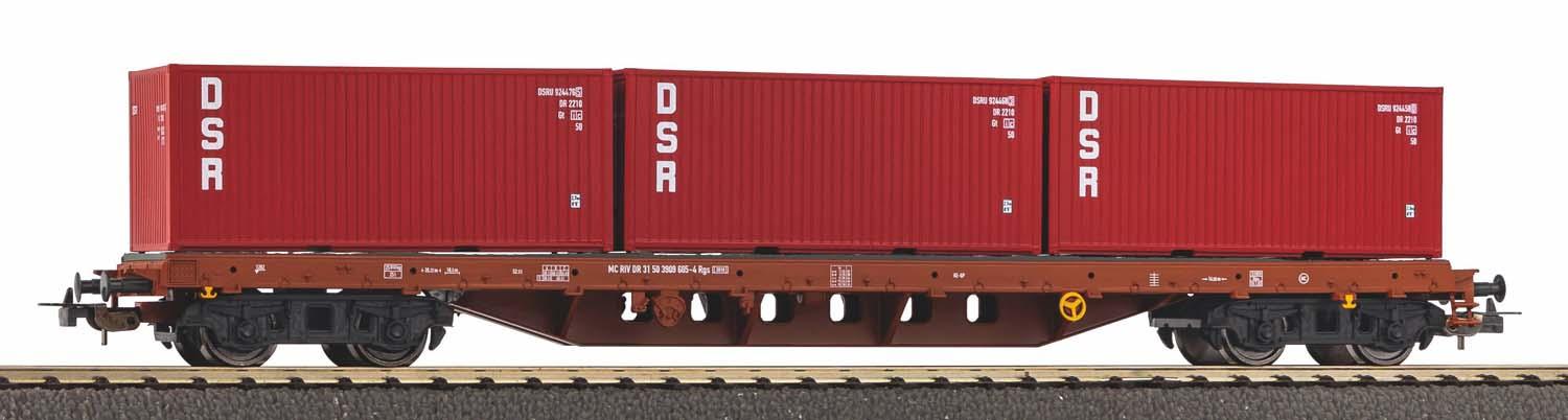 PIKO 24500 Containertragwg. DSR Container DR