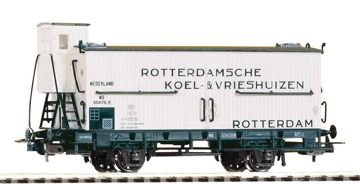 PIKO 24525 Ged. Güterwg. Koel- en Vrieshuizen NS m. Bh.