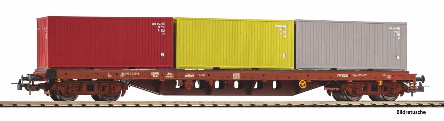 Piko 24539 Containertragwagen SNCB V