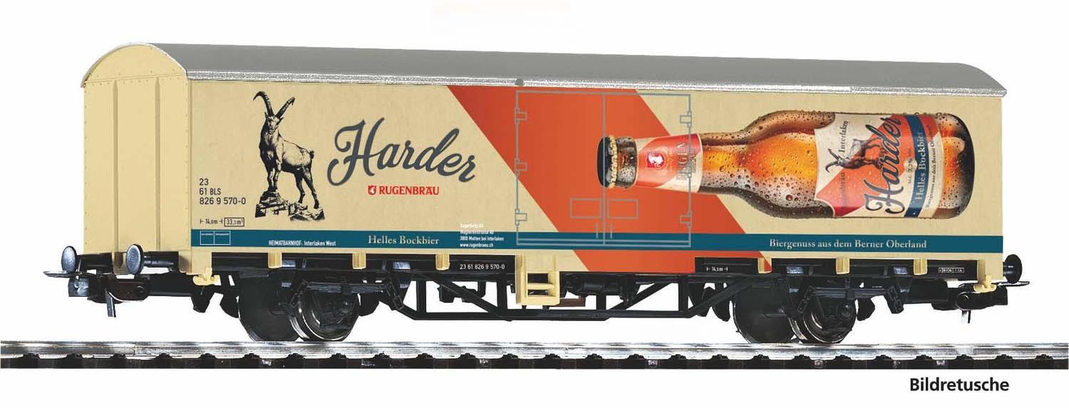 Piko 27727 Ged. Güterwg. Rugenbräu BLS V