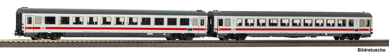 Piko 28348 2er Set Personenwg. IC 2. Kl. ÖBB VI