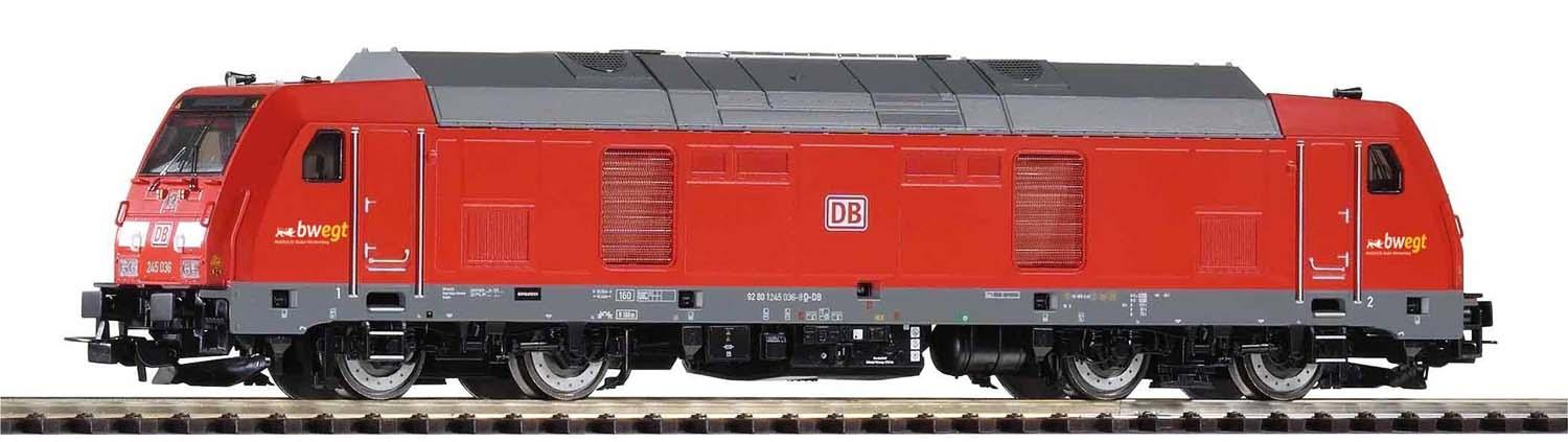 PIKO 52526 Diesellok/Sound BR 245 bwegt  + PluX22