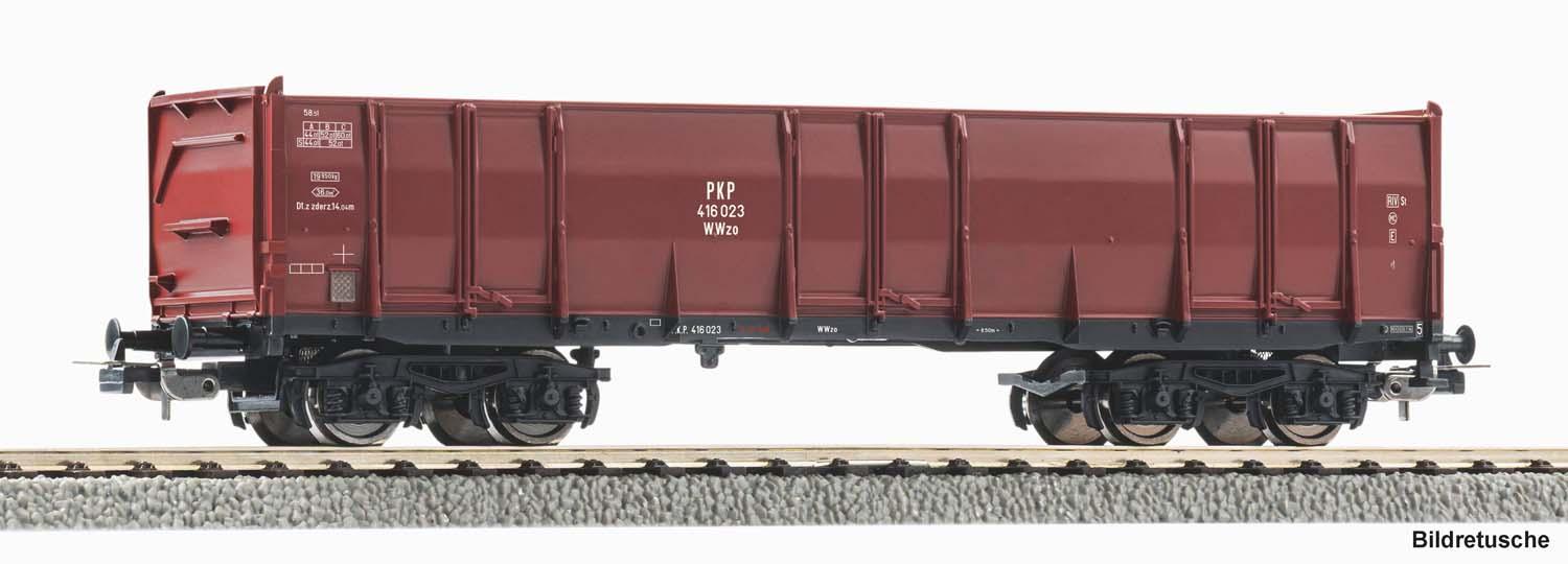 Piko 54178 4-achs. offener Güterwg. PKP III