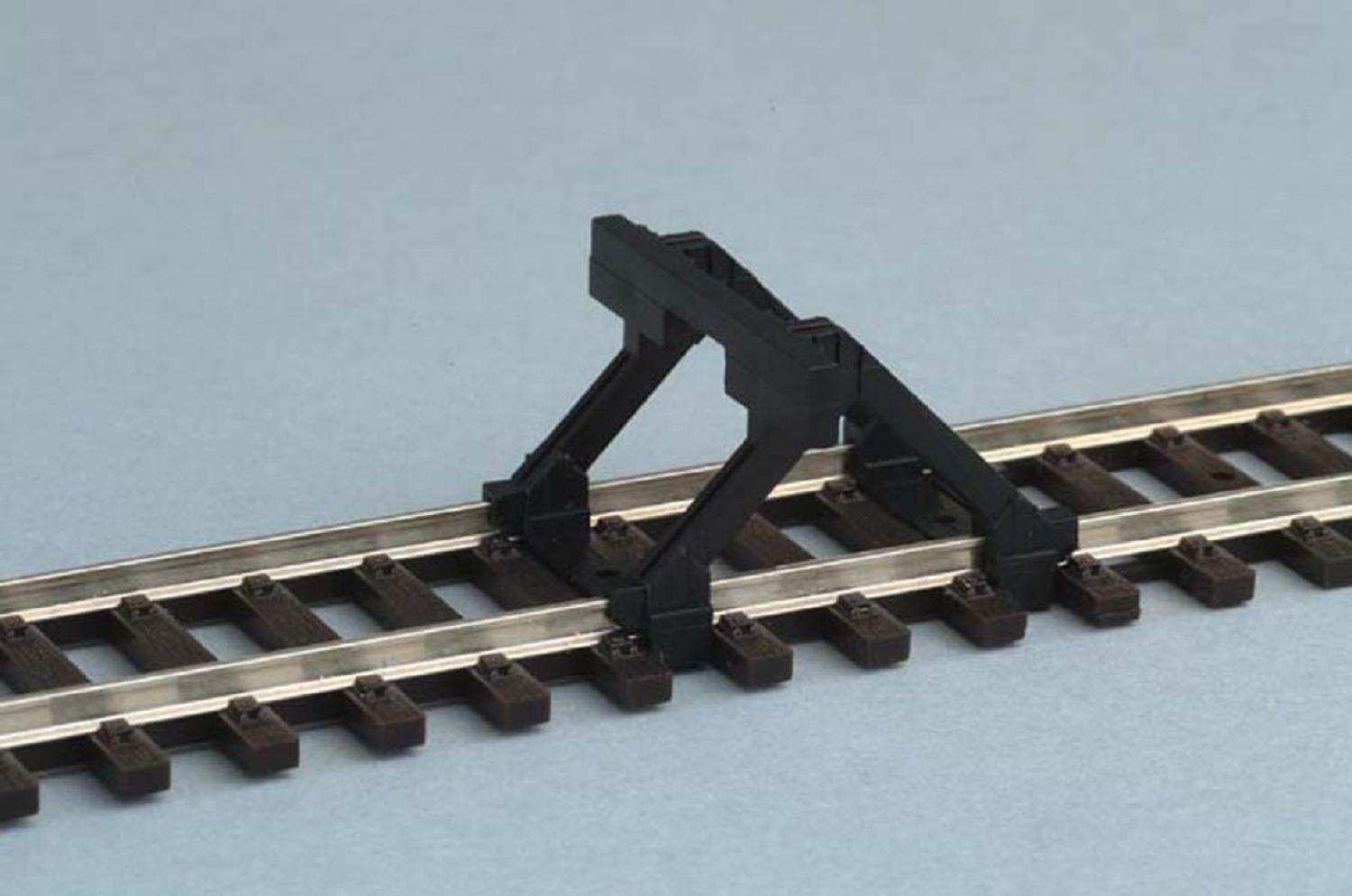 Piko 55280 Buffer Block – H0 Scale Model Railway Accessory, Clip-on, 2 Pieces