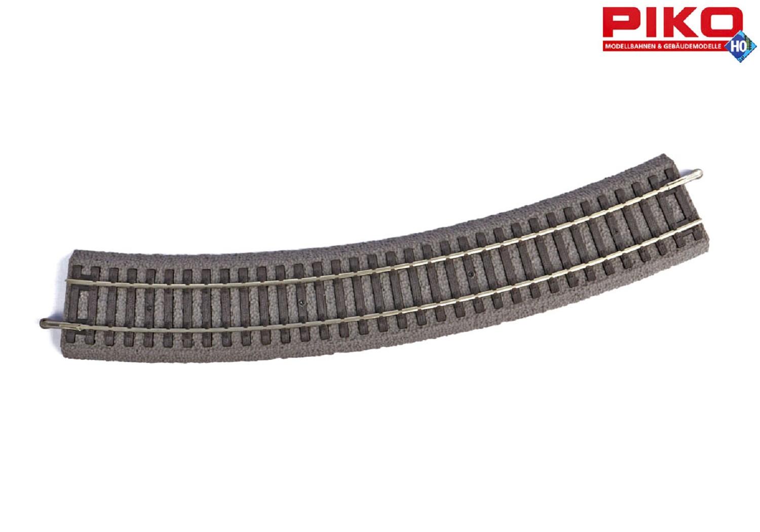 Piko 55413 Bettungsgleis gebogen R3 484mm
