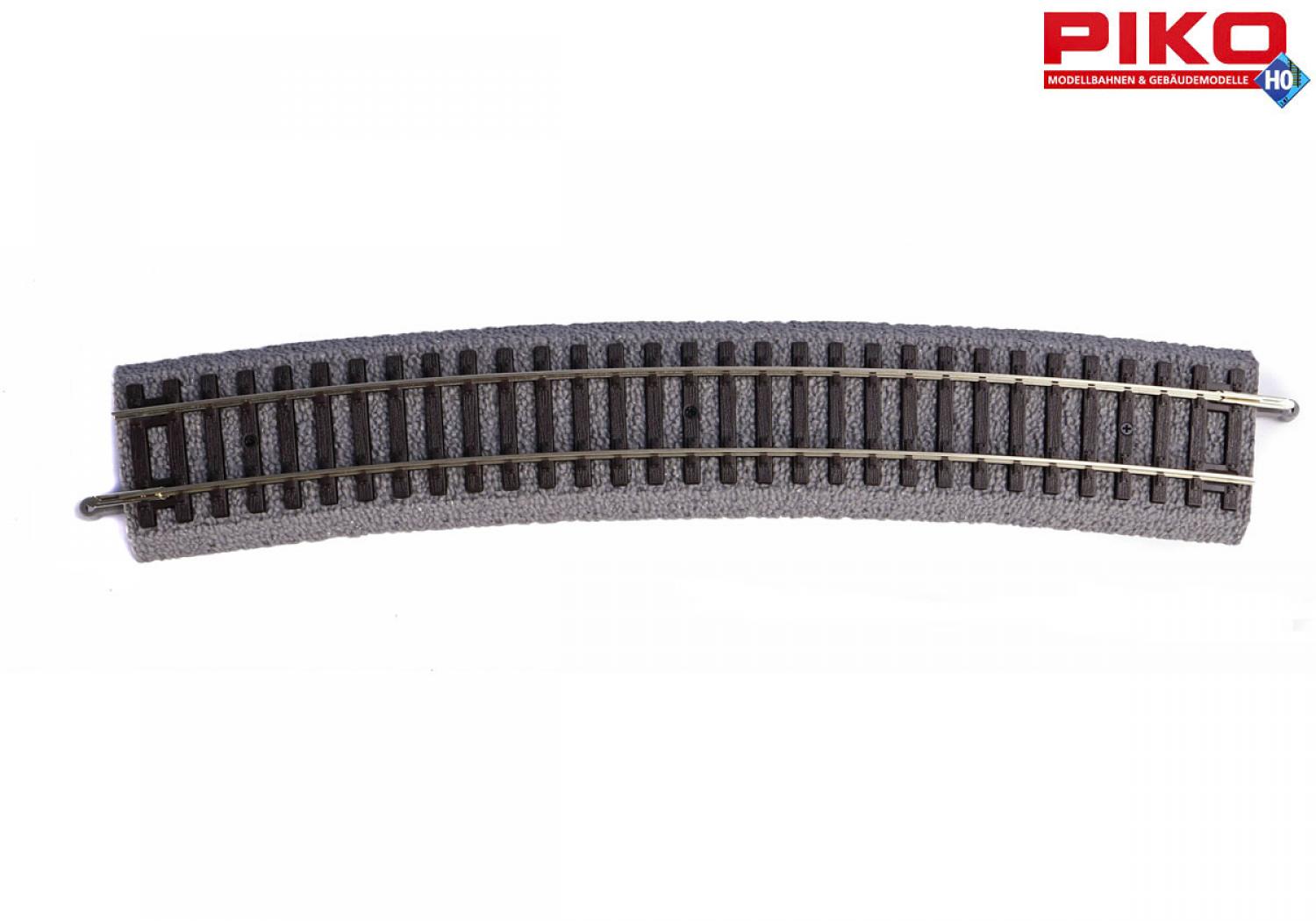 Piko 55419 Bettungsgleis gebogenn R9 908mm