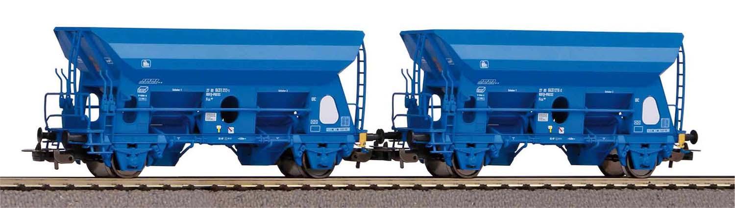 PIKO 58281 2er Set Schüttgutwg. Fc mit Flicken PRESS