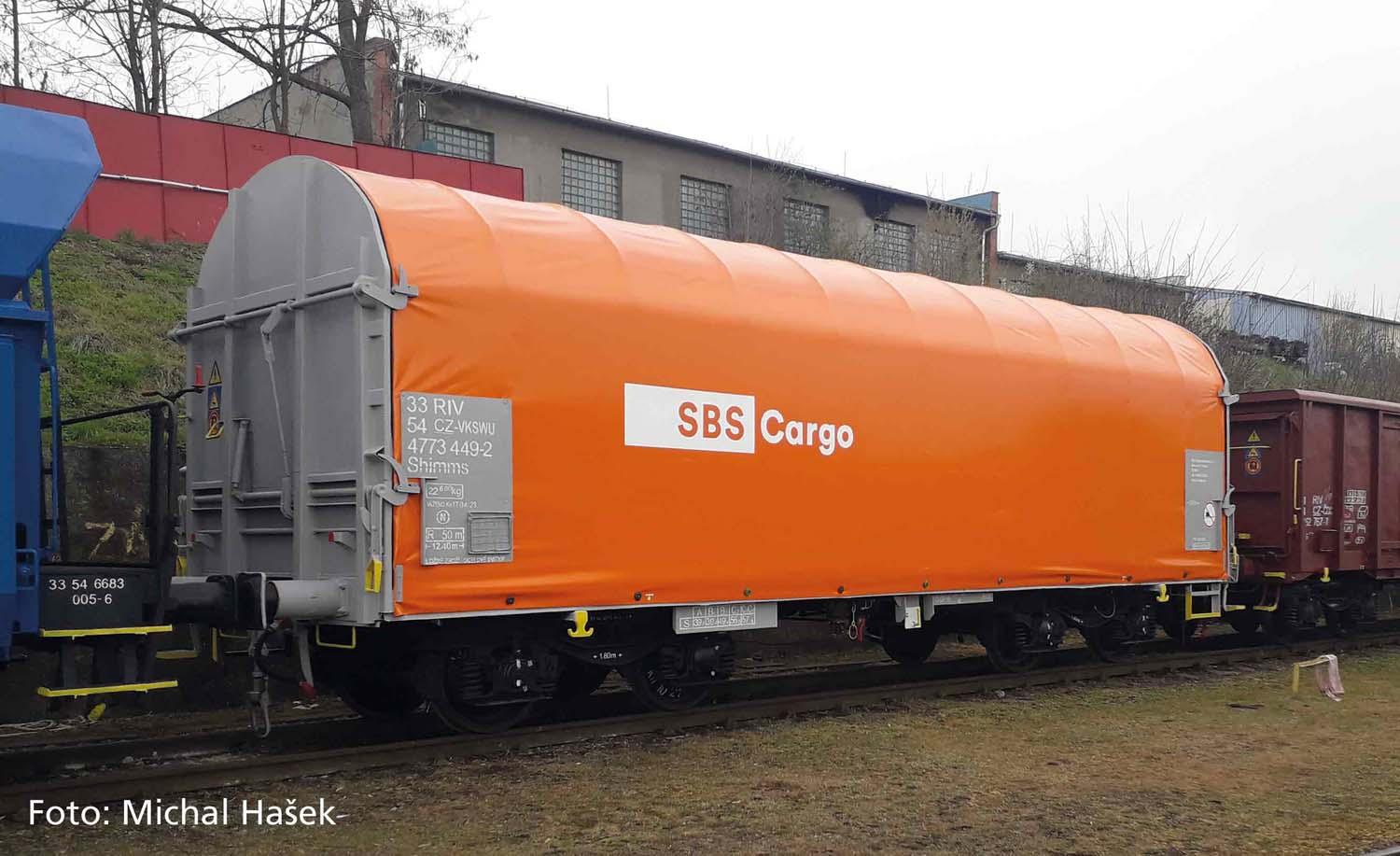 PIKO 58292 2er Set Schiebeplanenwg. Orange VKS VI