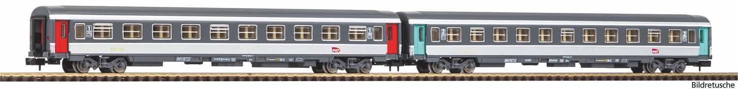 Piko 94507 N-2er Set Abteilwg. 1.Kl.+ 2.Kl. SNCF