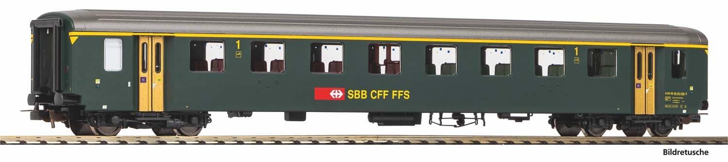Piko 96777 Personenwg. EW I 1. Kl. Grün, SBB V