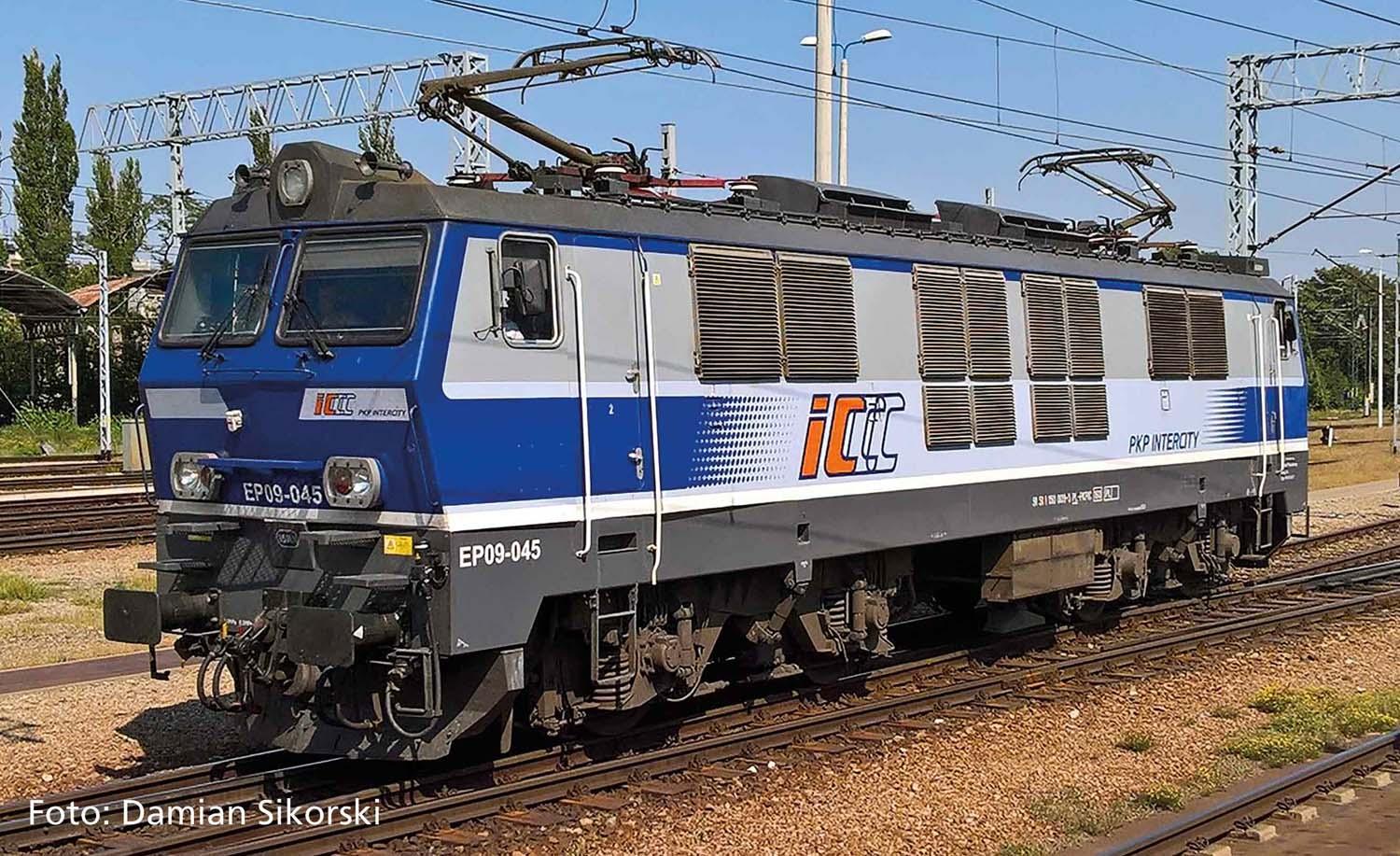 PIKO 97522 E-Lok/Sound EP09 PKP VI + PluX22 Dec.