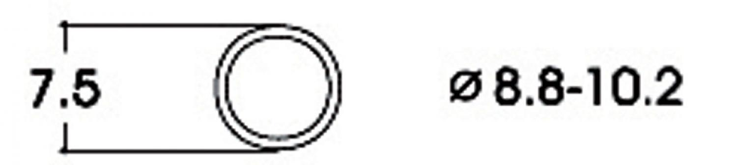 Roco 40073 Haftrings.10Stk.8,8 bis 10,2mm