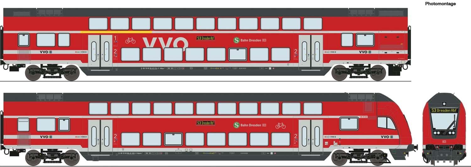 Roco 6200066 2er Set Dosto VVO DB-AG DC