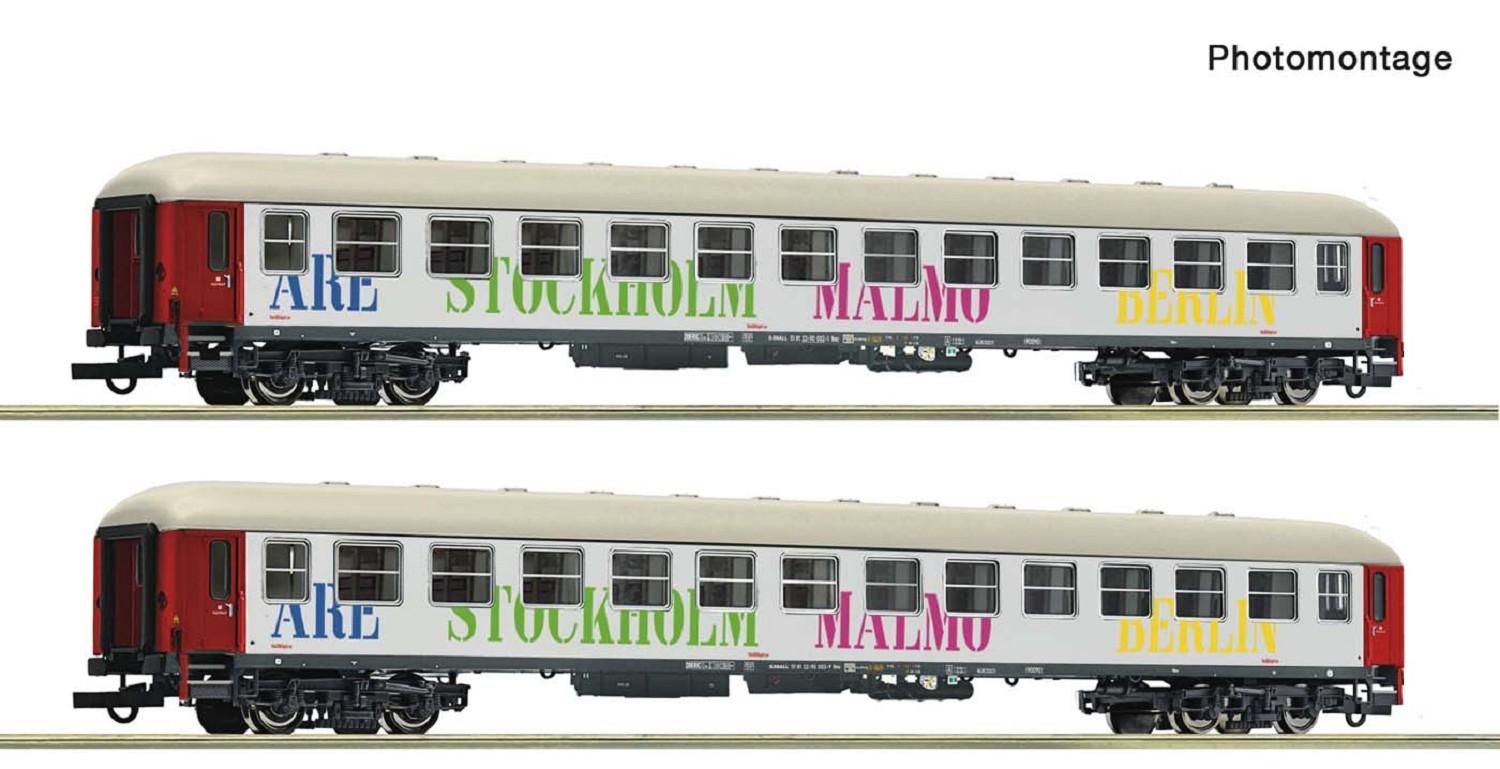 Roco 6200099 Reisezugwagen-Set, Snälltåget DC