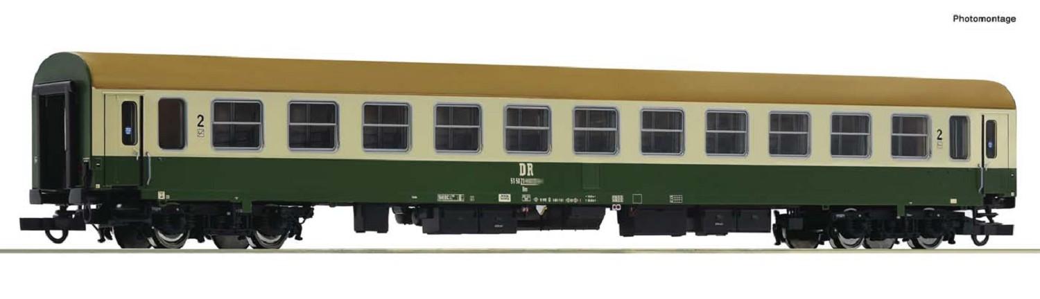 Roco 6200117 Schnellzugwagen 2. Kl, DR DC