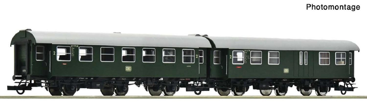 Roco 6200124 Umbauwagen-Set 2 DB DC