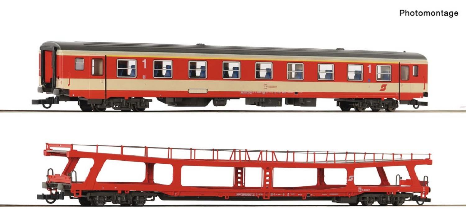 Roco 6200129 Schnellzug-Set 3„D 704“, ÖBB DC